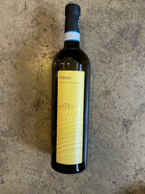Borgo Paglianetto Petrara Verdicchio di Matelica D.O.C. 2021 750 Ml Regular