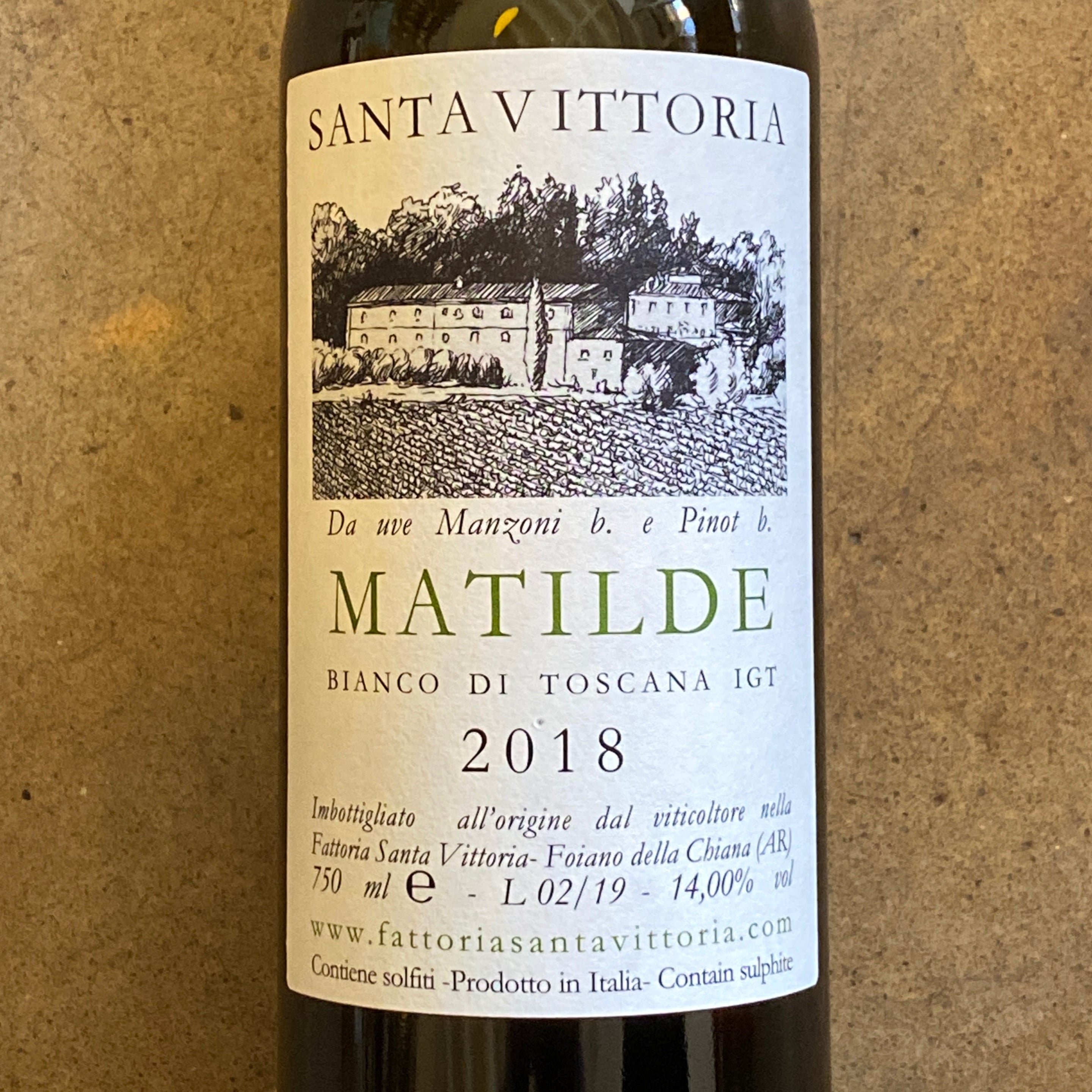 Santa Vittoria, Matilde 2018, 750mL