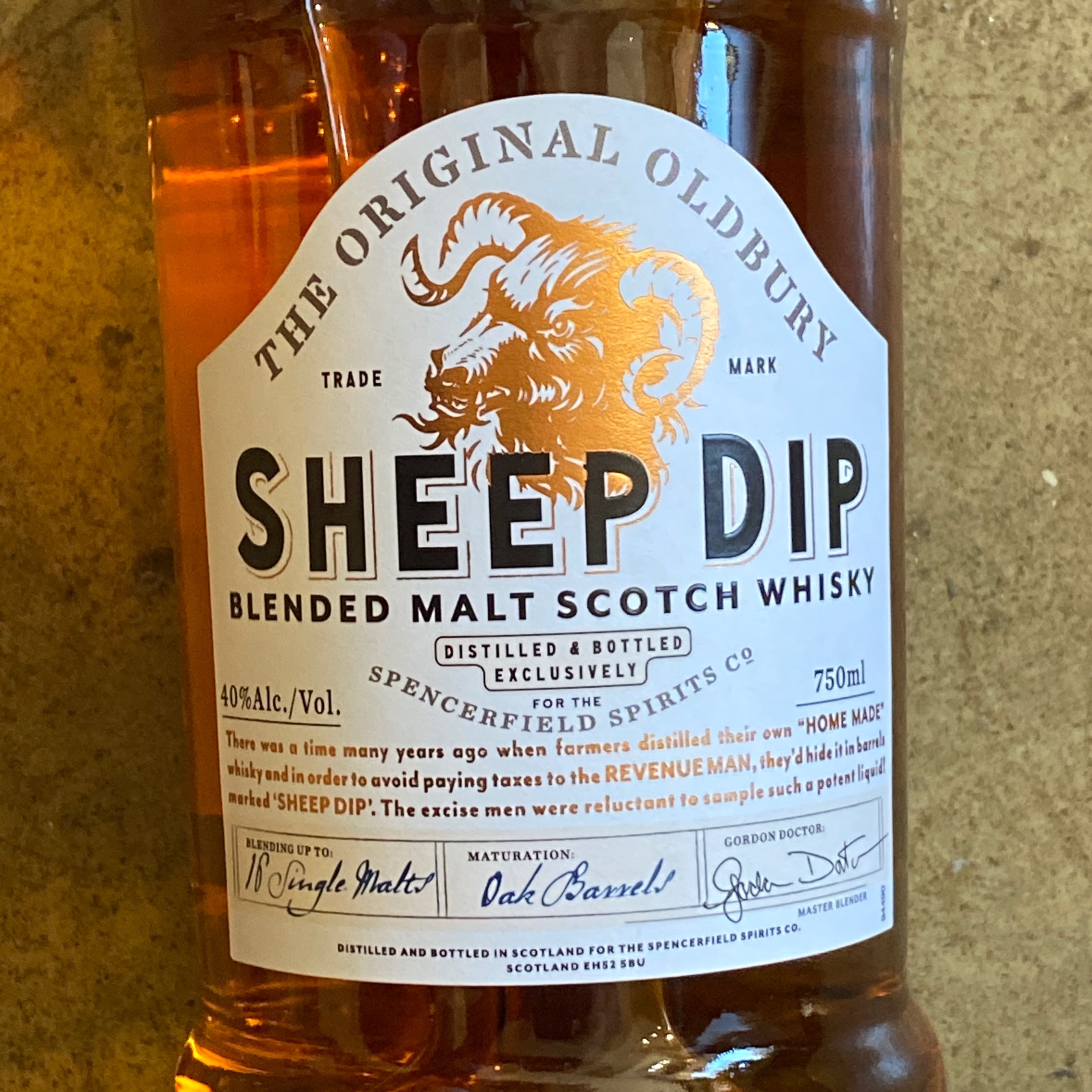 Sheep Dip, Blended Malt Scotch Whisky 750ml