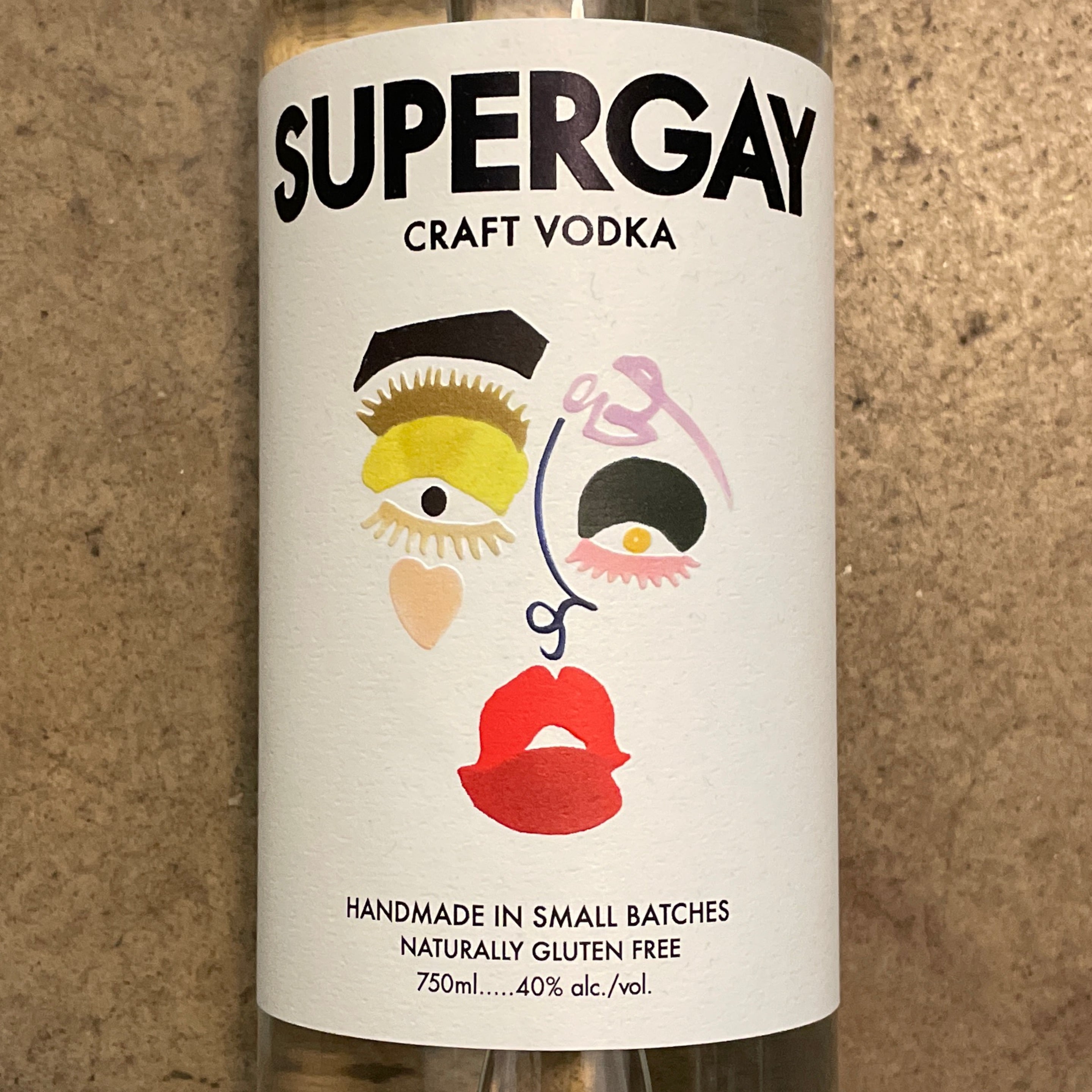 Supergay Spirits, Craft Vodka 750 mL