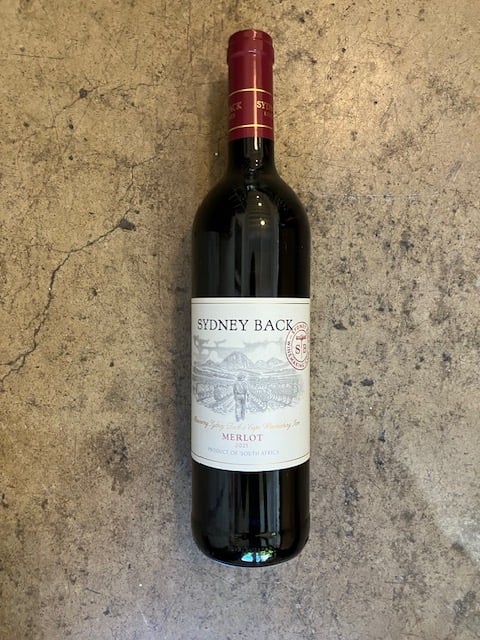 Sydney Back Kosher Merlot 2021 Regular