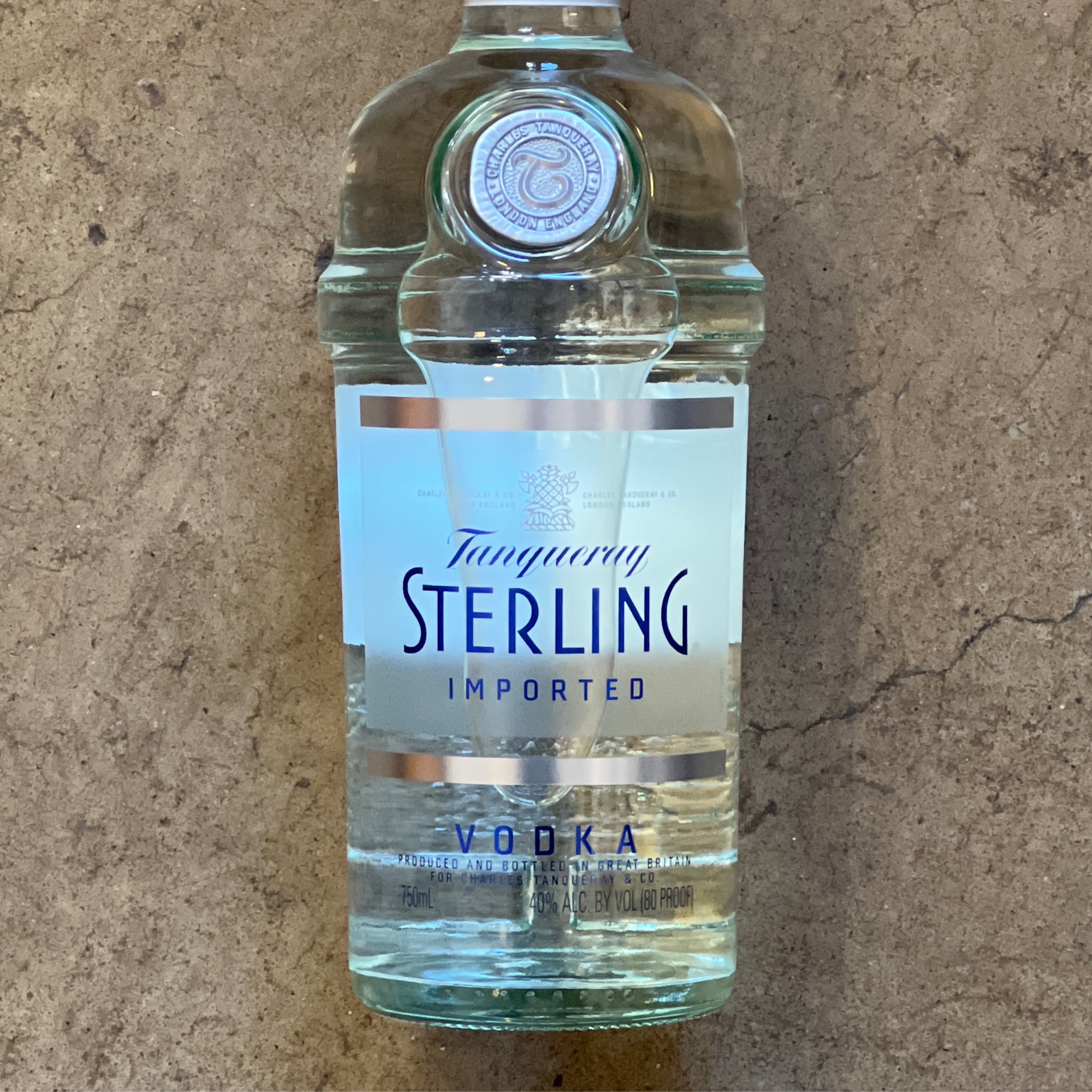 Tanqueray, Sterling Vodka 750mL
