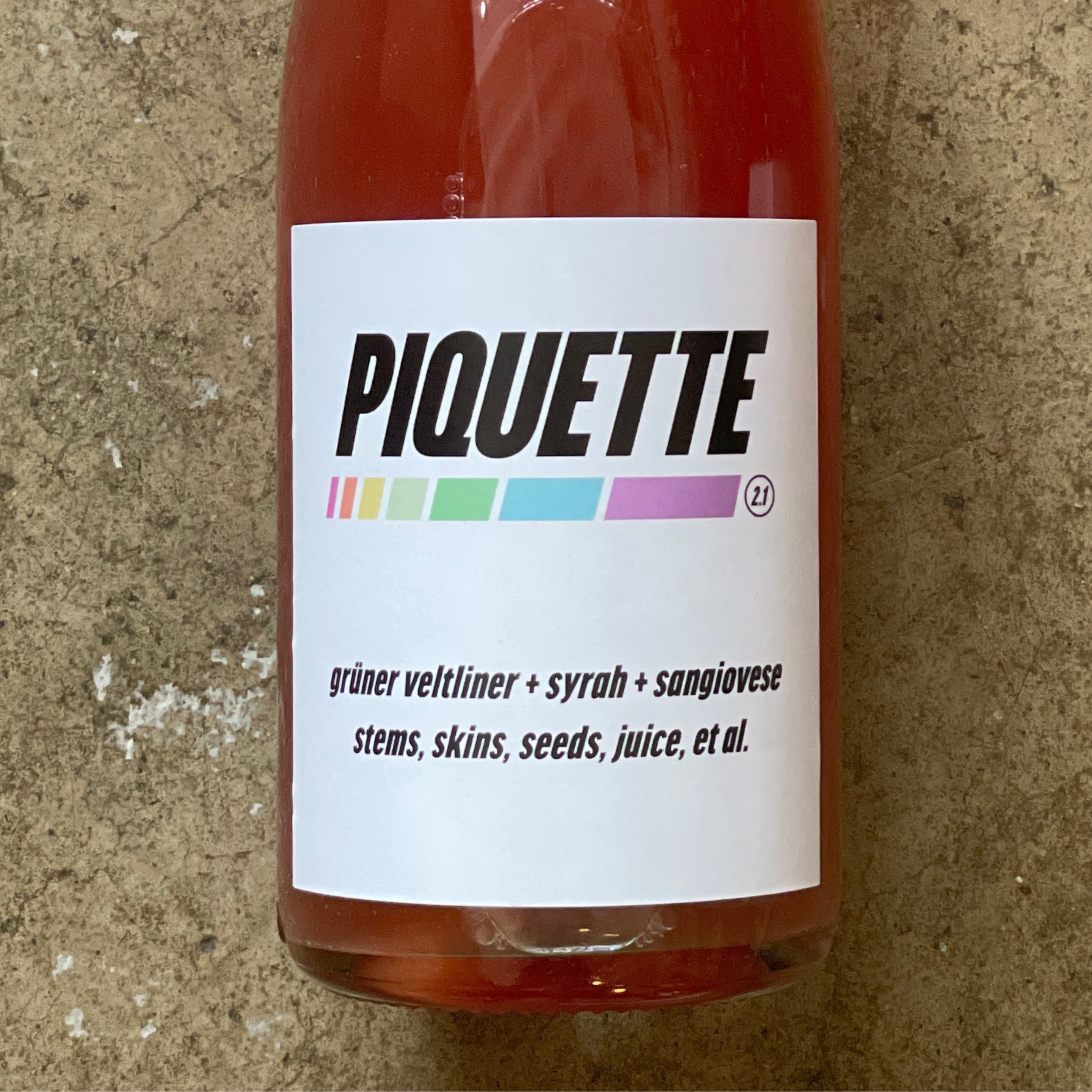 The Austin Winery, Piquette 2020, 750mL