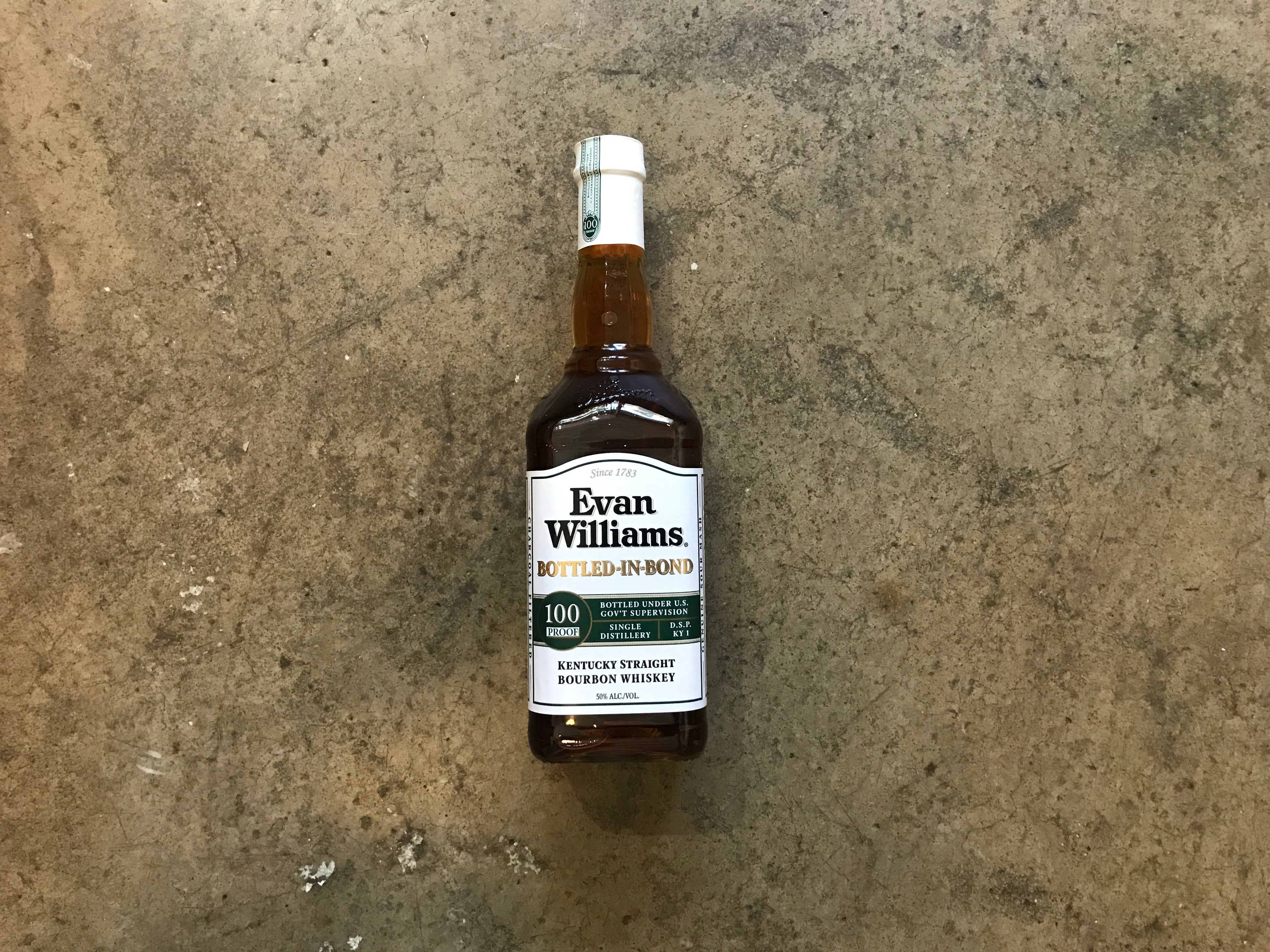 Evan Williams Bottled In Bond Straight Bourbon Whiskey 750mL