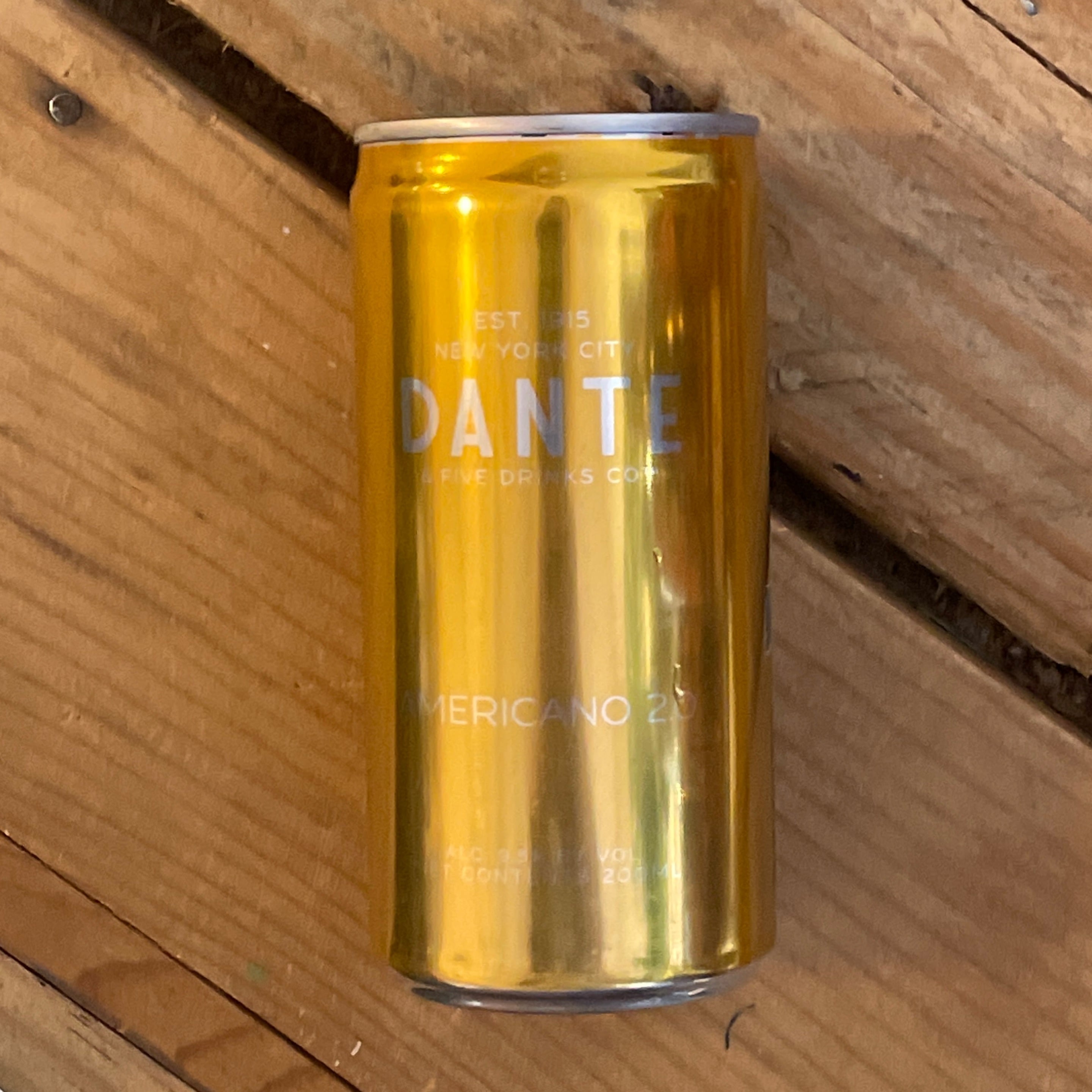 F!ve Drinks Co, Dante NYC Americano 2.0 200mL