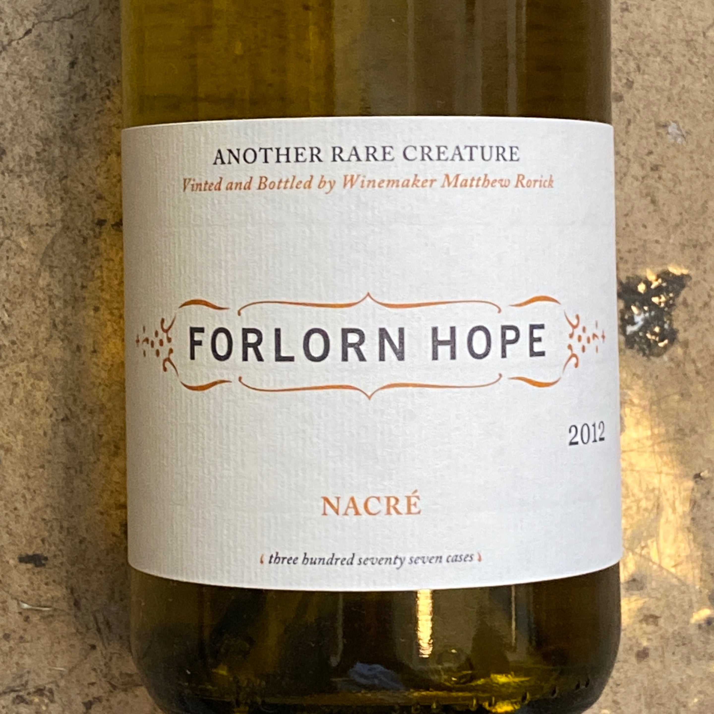 Forlorn Hope, Nacré 2012, 750mL