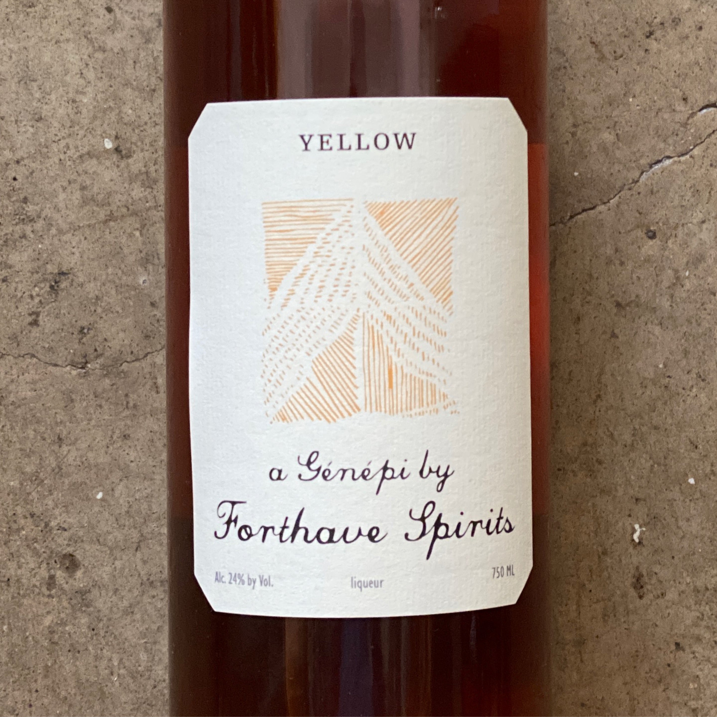 Forthave Spirits, Génépi YELLOW 750mL