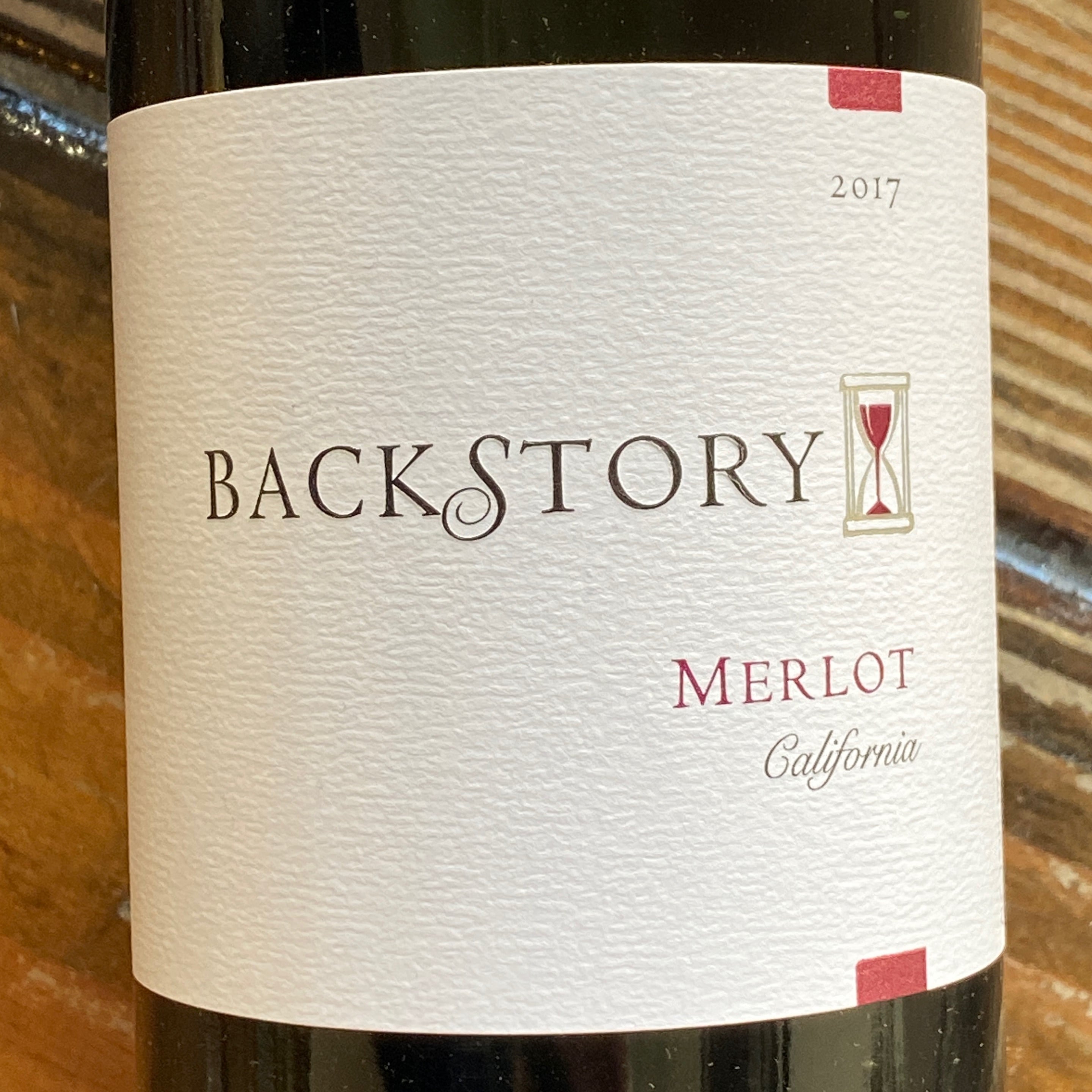 Backstory, Merlot 2017, 750mL